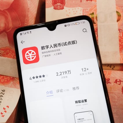 With the launch of a new device for students at a high school in Sanya, Hainan, parents can use the e-CNY app to set spending limits for their children. Photo: Shutterstock