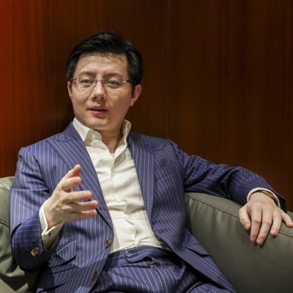Sean Xiang, Hermitage Capital’s founder and CEO, photographed at his office in Hong Kong’s Central district on May 25, 2022. Photo: SCMP/Yik Yeung-man