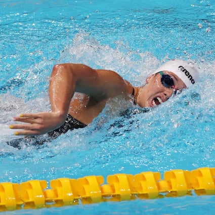 Siobhan Haughey will target her first long-course world title in Budapest in June. Photo: EPA-EFE