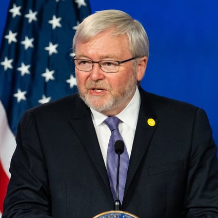 Former Australian PM Kevin Rudd. Photo: Bloomberg