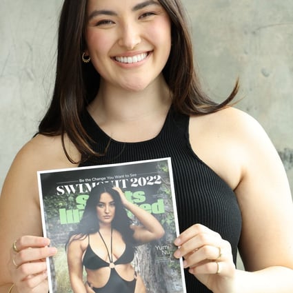 Yumi Nu, the first Asian-American plus-size cover model for the 2022 Sports Illustrated Swimsuit Issue, explains why her self-confidence and self-love has been hard-earned. Photo: Getty Images