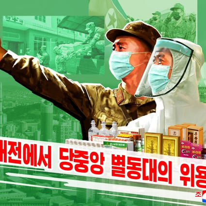 North Korea removed virus lockdown measures that had been in place for more than two weeks in its capital, news reports indicated, after saying policies by leader Kim Jong-un have controlled the country’s first Covid-19 outbreak. Photo: KCNA via Reuters