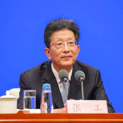 Zhang Gong takes over as mayor of Tianjin. Photo: Weibo