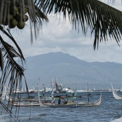 Fishing boats anchored in The Philippines, which is claiming ‘harassment’ by China. Photo: Bloomberg