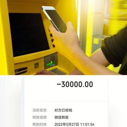 A Chinese merchant loses US$4,500 after he mistakenly transferred the money to a man who later blocked him on social media after spending the cash. Photo: Handout