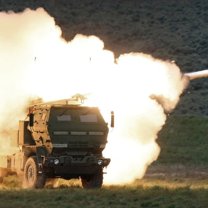 The US said on Tuesday it had agreed to Kyiv’s request for Himars multiple-rocket launchers. File photo: AP