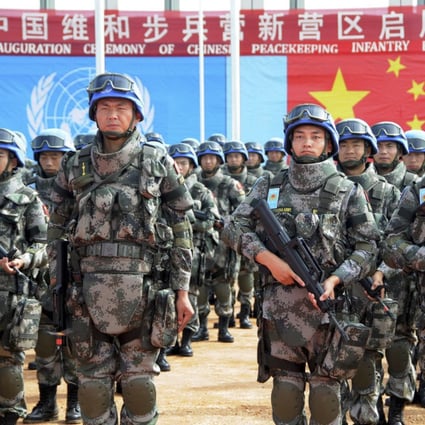 South Sudan offered the PLA an opportunity to train its forces and test equipment. Photo: Xinhua