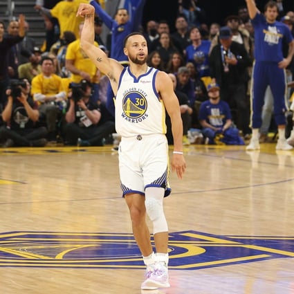 Stephen Curry opened game one of the 2022 NBA finals with a record six 3-pointers. Photo: AFP