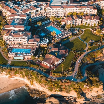 An aerial view of Montage Laguna Beach in California. Photo: Handout