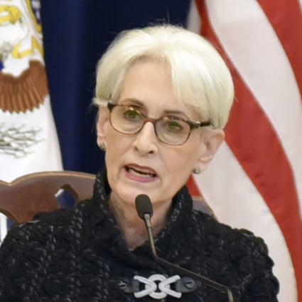US Deputy Secretary of State Wendy Sherman will meet with officials from Japan, South Korea, the Philippines, Vietnam and Laos during her nine-day trip. Photo: Kyodo