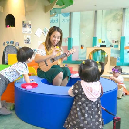 Teachers use music and singing to engage children and support their auditory skills and language development from a young age. Photos: YCIS