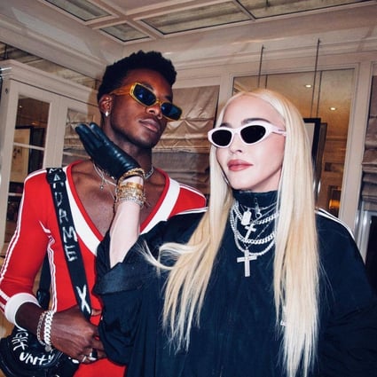 Madonna’s 16-year-old adopted son David Banda is becoming more and more like his famous singer mum. Photo: @madonna/Instagram