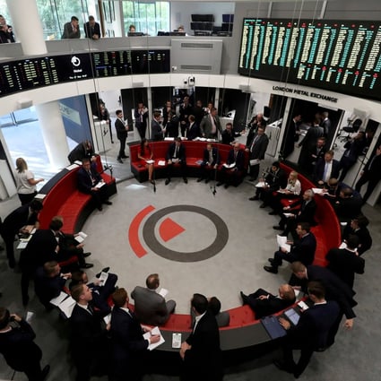 A file photo of the trading floor of London Metal Exchange from September 2018. The exchange has faced criticism for its decision to cancel transactions after it halted nickel trading amid significant price volatility in March. Photo: Reuters