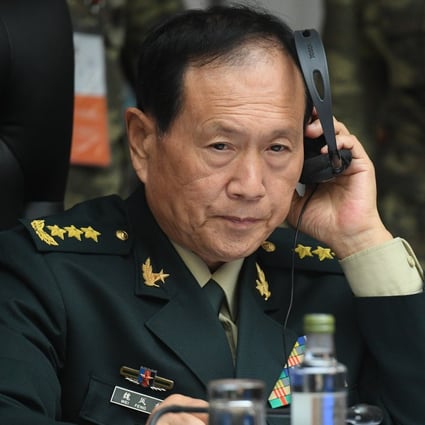 Chinese Defence Minister Wei Fenghe is expected to meet his American counterpart at the forum in Singapore. Photo: AP