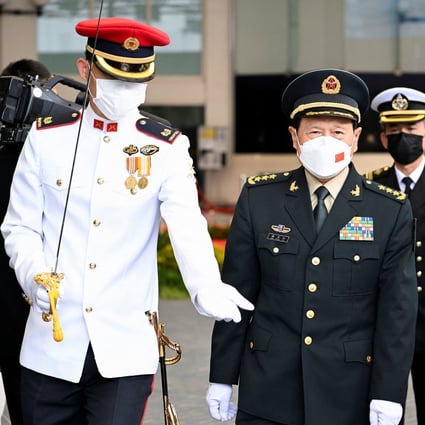 Defence Minister General Wei Fenghe is leading China’s delegation at the Shangri-La Dialogue in Singapore. Photo: Reuters
