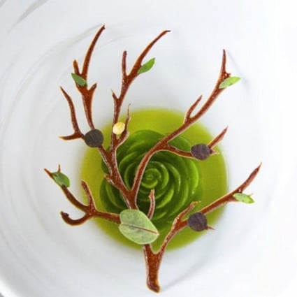 A dish from Geranium in Denmark, where “the presentation, service, everything is immaculate”, according to Dave Yu, executive chef at two-Michelin-star Bo Innovation in Hong Kong.