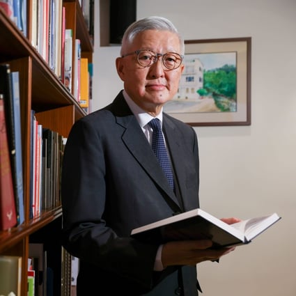 Former Chief Justice Andrew Li at his office in Central. Photo: Nora Tam