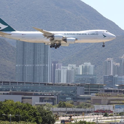 Cathay Pacific’s cargo capacity is at about 34 per cent of pre-pandemic levels. Photo: Yik Yeung-man