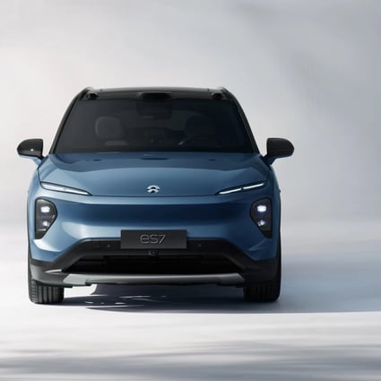 Nio’s ES7, a large five-seat SUV based on the company’s new NT 2.0 platform. Photo: Handout 


