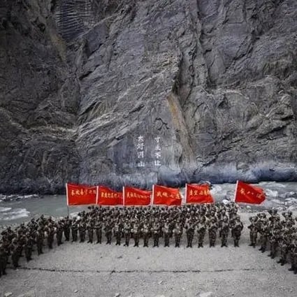 Chinese state media commemorated the second anniversary of the Galwan Valley clash with India on Wednesday. Some 20 Indian soldiers and four PLA soldiers are reported to have died in the skirmish in 2020. Photo: Weibo