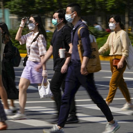 Morning rush hour in Shanghai after the lifting of a months-long Covid-19 lockdown. Photo: Reuters