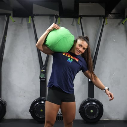 CrossFit athlete Victoria Campos at CrossFit Asphodel - she temporally relocated to the US to make the Games. Photos: Nora Tam