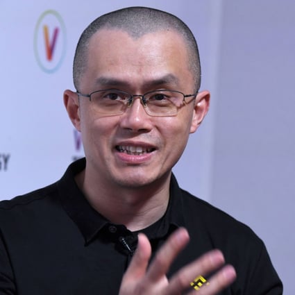 Zhao Changpeng, the founder and chief executive of the world’s largest cryptocurrency exchange Binance, during an interview in Paris on May 16. Photo: AFP