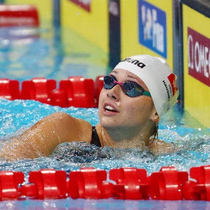 Siobhan Haughey was forced to withdraw from the Fina World Championships due to a lingering ankle injury. Photo: Fina