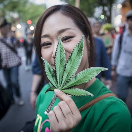 Japan has embraced cannabis component CBD, sold in drinks, confectionery and vapes, but will keep its strict laws against recreational use of cannabis. Photo: Getty Images