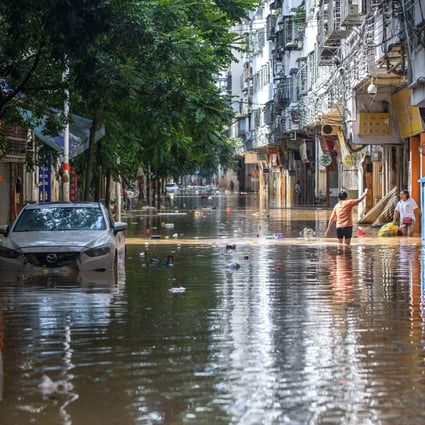 The result of climate change has been especially noticeable in China in recent weeks as southern regions were hit by the worst floods in 60 years. Photo: AFP