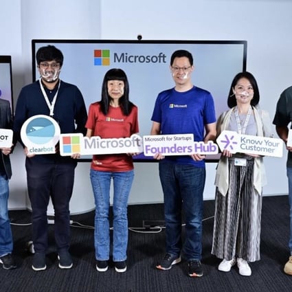 More than 40 Hong Kong start-ups have joined Microsoft’s new incubation programme in the city. Photo: Handout