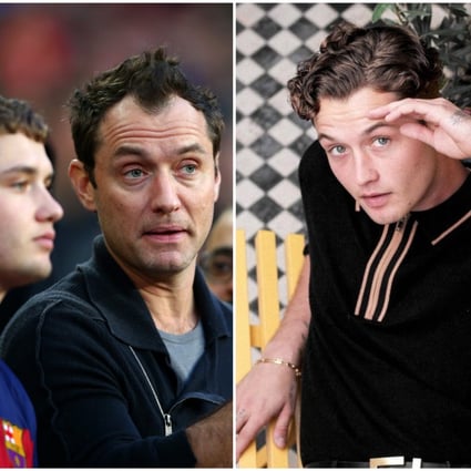 Like father, like son? Jude Law’s son Rafferty Law looks set to inherit the family business, with star appeal and multiple talents to back up his genetic appeal. Photos: Getty,  @rafflaw/Instagram 