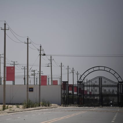 A view of a Xinjiang facility believed to be a re-education camp where mostly Muslim ethnic minorities are detained. The auditing demands of Washington’s new Xinjiang ‘forced labour’ law have raised questions about Chinese firms’ ability to meet the requirements. Photo: AFP