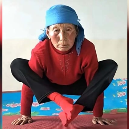 A village in China has set the internet abuzz because its elderly residents are yoga enthusiasts. Photo: SCMP composite