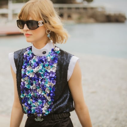 A sequinned dress from Chanel’s trend-making Cruise 2022/23 collection. Photo: Chanel
