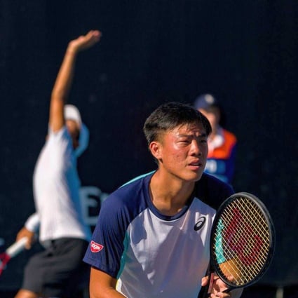 Coleman Wong got off to a winning start at Wimbledon. Photo: Hong Kong Tennis Association / ArcK Photo