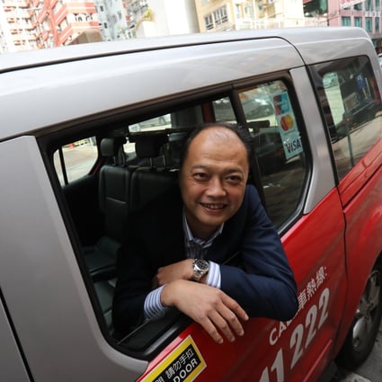 Edmond Chau, chairman of the Hong Kong Taxi and Public Light Bus Association. Photo: May Tse