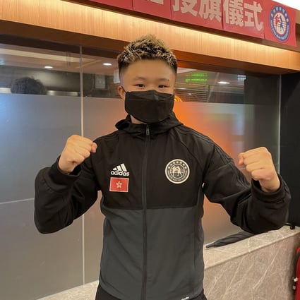Alex Tsang will be the first Muay Thai fighter to represent Hong Kong at the World Games. Photo: Chan Kin-wa 