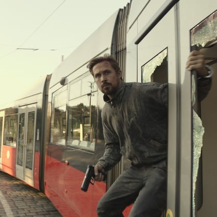 Ryan Gosling plays a CIA operative in a still from Netflix movie The Gray Man. Photo: Netflix.