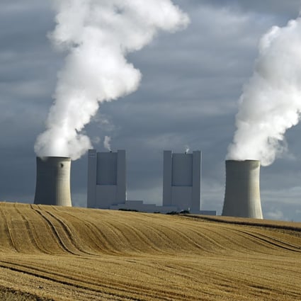 Smoke rises from the Neurath lignite-fired power plant in North Rhine-Westphalia, Germany, on July 10. Several EU countries have announced plans to increase backup coal plant capacity. Photo: DPA