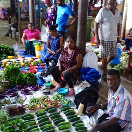 Indo-Fijian vegetable vendors at Labasa’s Central Market. Photo: Kalinga Seneviratne