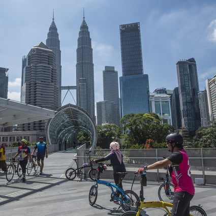 Malaysian comedy club owner Rizal van Geyzel was held for investigation days after controversy erupted over a couple’s routine at his venue Photo: EPA-EFE