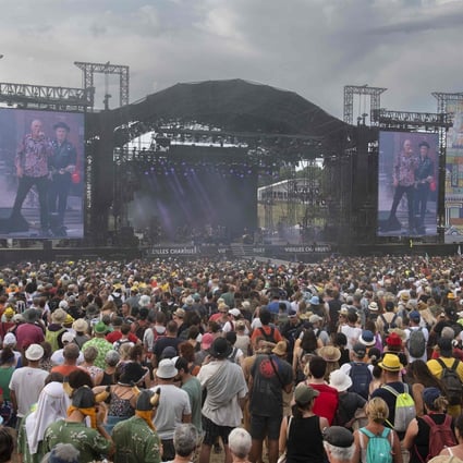 Summer music festivals in Europe are increasing the risk of Covid-19 variants being spread. Photo: AFP