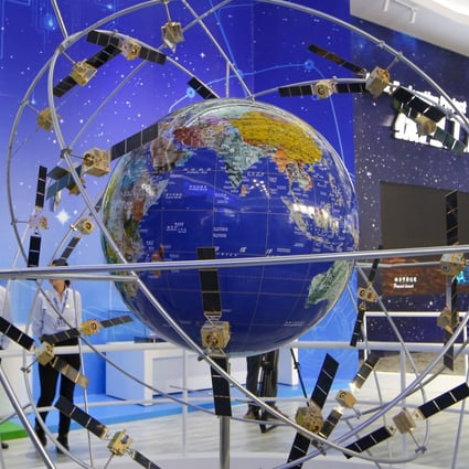 The BeiDou navigation satellite system, with its more than 50 positioning satellites equipped with microwave and laser communication devices, is the only one in China that could support an intercontinental flight in near space between any two locations on Earth, according to Chinese researchers. Photo: AP Photo