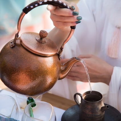 Storing water in a copper container infuses it with antioxidants and anti-inflammatory properties, say Ayurvedic scholars, and drinking it has multiple health benefits. Photo: Shutterstock