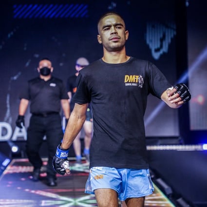 Danial Williams walks out for a fight with Namiki Kawahara. Photo: ONE Championship.