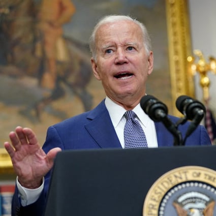The Consumer Technology Association report comes at a time that the Biden administration is continuing to mull over removing certain duties on Chinese good to ease the burden of 40-year-high inflation in the US. Photo: Reuters