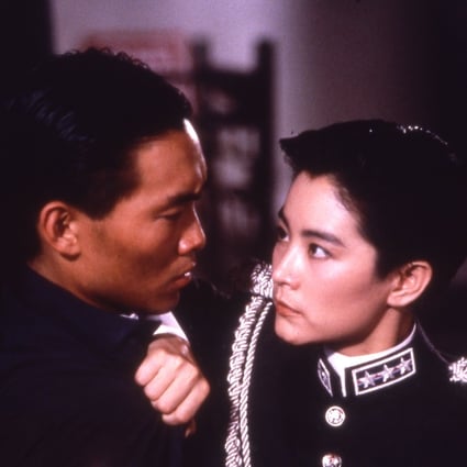 Peking Opera Blues starring Brigitte Lin remains an enjoyable tale of espionage, Chinese opera and gender bending. Mark Cheng (left) and Brigitte Lin in a still from Peking Opera Blues. Photo: Peking Opera Blues