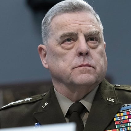 Chairman of the Joint Chiefs of Staff Gen. Mark Milley says the Chinese military has become significantly more aggressive and dangerous over the past five years. Photo: AP/File