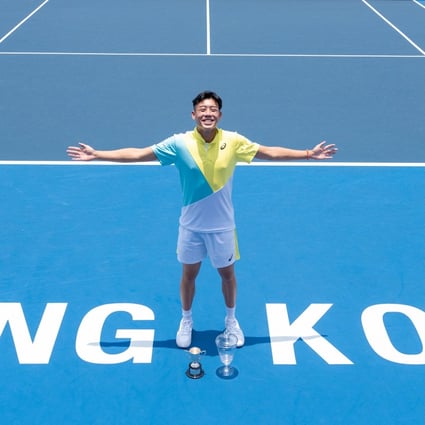 Hong Kong tennis star Coleman Wong has his sights on the Paris 2024 Olympics. Photo: HKTA 